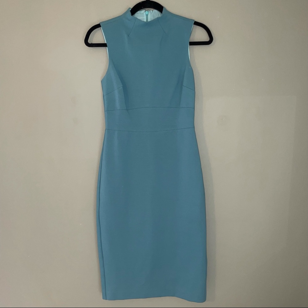 J. Crew 365 Sea Foam Midi Business/Wedding Dress